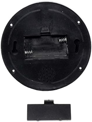 Câmera de segurança falsa de Mandala Crafts - câmera de segurança fictícia, vigilância da cúpula CCTV com luz LED vermelha piscando para negócios em casa, pacote externo interno de 6