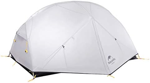 Naturehike Mongar 2 Percenizando a barraca de mochila 3 Temporada Camping tenda Ultralight Double Camada Free Standing Barrat