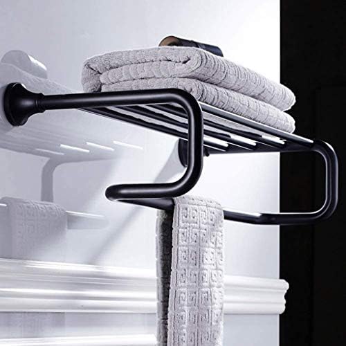 Uxzdx CuJux retro toalha Rack de toalha europeia Toalha de banho Rack de banheiro hardware pingente de parede Montado com toalha de armazenamento rack rack rack multi -função rack de armazenamento de hotel