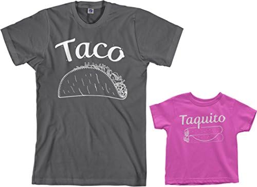 Threadrock taco e Taquito Toddler & Men's T-Shirt Combating
