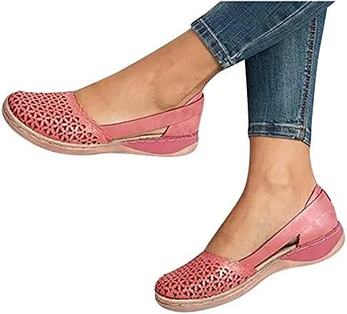 Sandálias de slide feminino Sapatos casuais de verão para mulheres escorregadias respiráveis ​​escorregadores em sandálias
