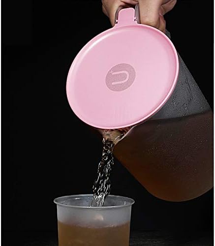 Fabricante de chá de gelo 2500 ml grande jarra de plástico com tampa de jarro de água fria quente para suco de bebida jarra