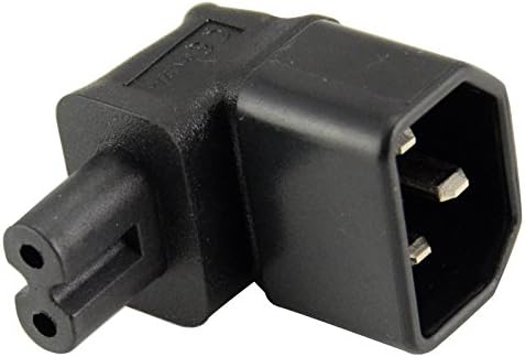 Padrão IEC 320 C14 a C7 Adaptador de energia Feminino para Macho F/M Conversor de plugue