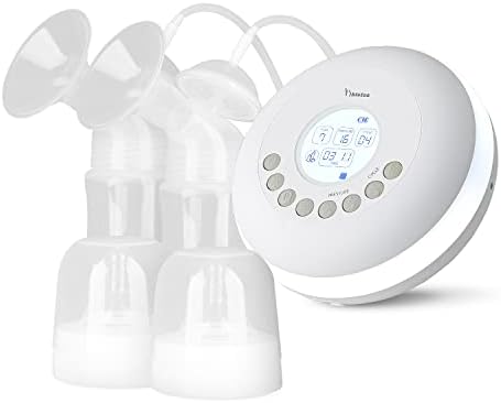 Bomba de mama elétrica dupla hubdic + aspirador nasal de bebê premium com spray de névoa + fralda/pacote de saco de transporte