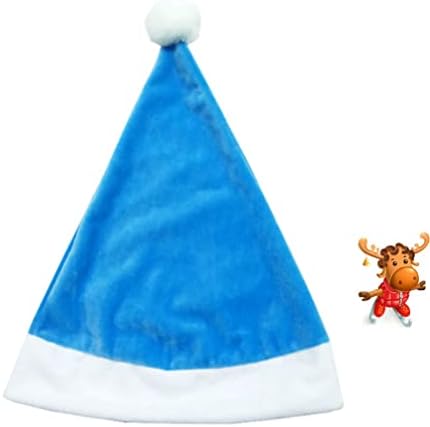 Natal Papai Noel Hat chapéu de chapéu de pano de Natal para crianças Festival adulto Festival de Ano Novo Festa de