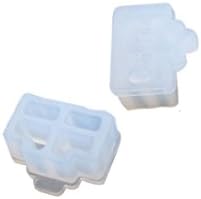 Antrader 24 PCS Silicone Ethernet Hub Port RJ-45 Anti-Dust Tampa Plugue de protetor de capa, branco