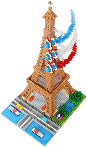 Nanoblock - World Famous - Eiffel Tower Deluxe Edition, Advanced Hobby Series