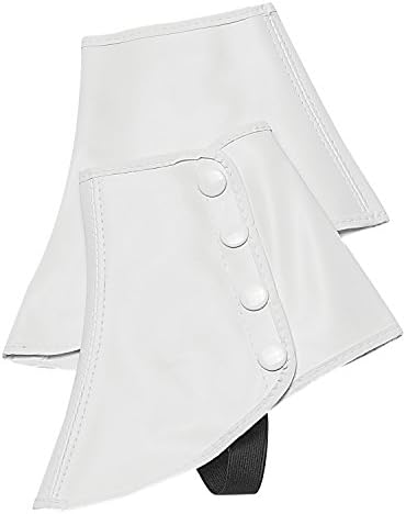 Snap Spats by Director's Showcase, White, Size Medium