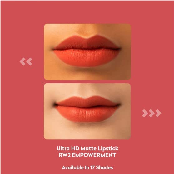 C.Code Ultra HD Lipstick Matte Empowerment RW2 3.5G - Um novo batom de culto fosco que oferece o poder do retorno pigmentado