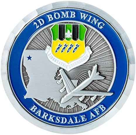 UNIDESS AIR AIR AIRSAF 2d Bomba Bomba Barksdale Base AFB Coin AFB Coin