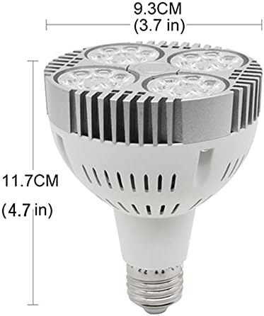 Ledholyt 35W PAR30 24PCS LEDS Branco Bulbo E26 Rastreamento de Projeto Luz de 24 graus feixe de 24 graus