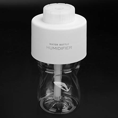 Umidificador de tampa de garrafa de água, 250 ml mini umidificador portátil umidificador de água tampa de tampa de