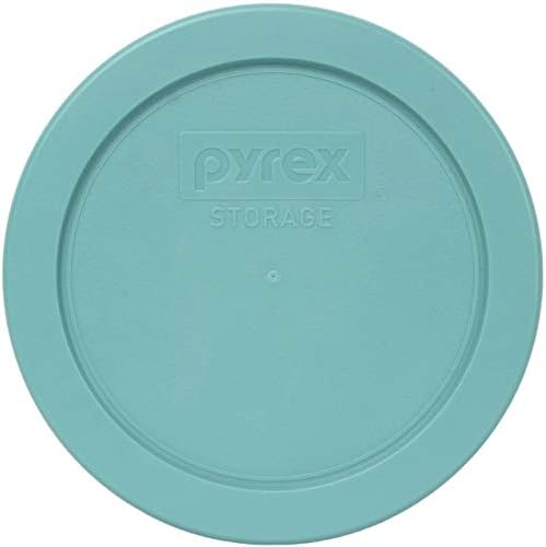 Pyrex 7200-PC Turquoise Blue Lids