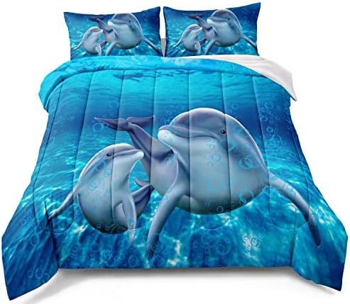 Conjunto de cama de golfinhos bducok de bucok