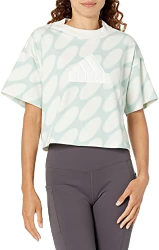 T-shirt da Adidas Women's Women's Marimekko Future Icon 3 Stripes