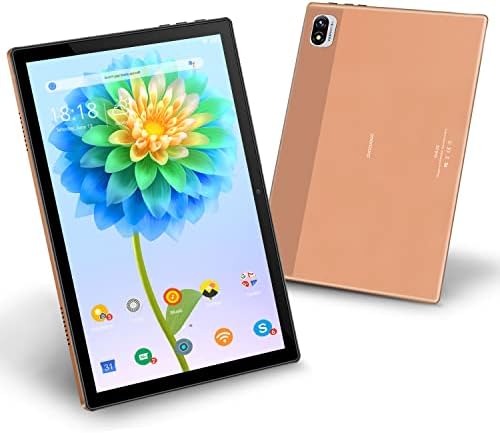 Tablet Duoduogo 10,1 polegadas Android 11 Tablet 2022 Atualização mais recente Processador quad-core 6 GB RAM 64 GB ROM, câmera dupla de 8mp+5mp, wifi, bluetooth, ips Full HD Display
