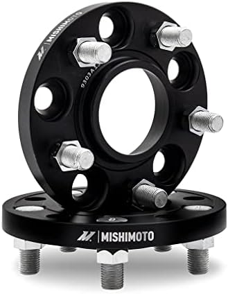 Mishimoto 5x114.3 Spacers de rodas, encaixa 2015+ subaru wrx/2005+ sti, 15mm