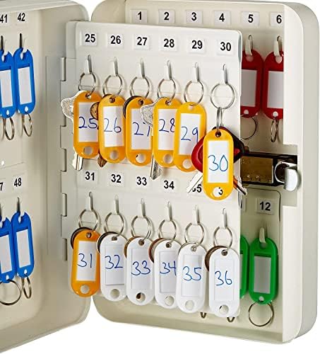 MCB 48 Cabinete -chave Chave de Segurança de Aço Organizador de Lock de Montagem da parede Caixa de trava com trava de chave