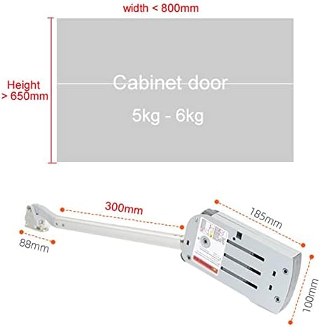 Dobradiças da porta do armário, suporte dobrável para o suporte da porta hidráulica haste de suporte para a haste pneumática da porta do armário para parada de parede de cozinha parada à vontade