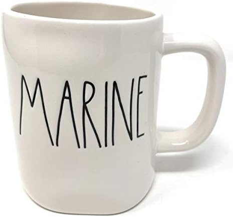 Rae Dunn Marine Militares Coffee Cup - Cerâmica
