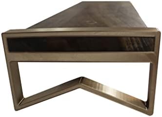 Monitor de madeira dupla Stand - prateleira de mesa - Dual Stand Wood - Home Office - Acessórios de mesa Organizador