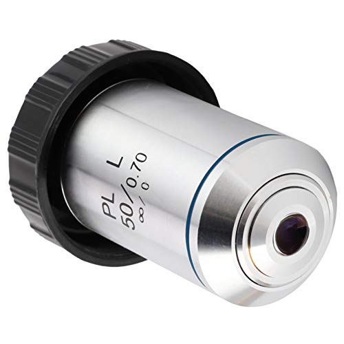 Lente objetiva do microscópio, lente objetiva lente acromática da lente objetiva para microscópio metalúrgico