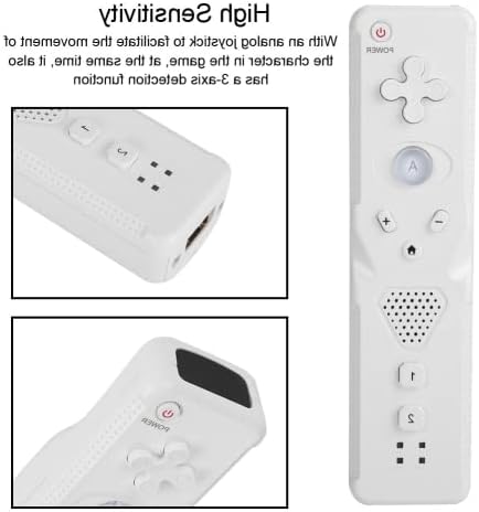 01 02 015 Video Remote Video Hand, videogame remoto Lidar com sensibilidade exclusiva do Senshigh para Wii