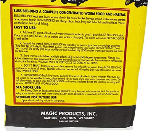 Magic Products Buss Redding Worm, 5 libras