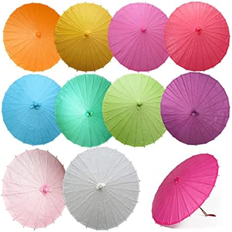 Papel de petróleo guarda-chuva de guarda-chuva de papel colorido Guarda