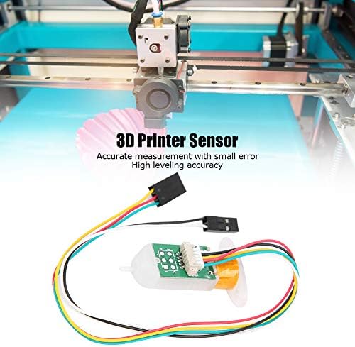 Sensor de nivelamento de cama automática, nivelamento de cama automática 3D Touch, PC White Translúcido Sensor de Impressora 3D Rolamentos de esferas de ranhura profunda
