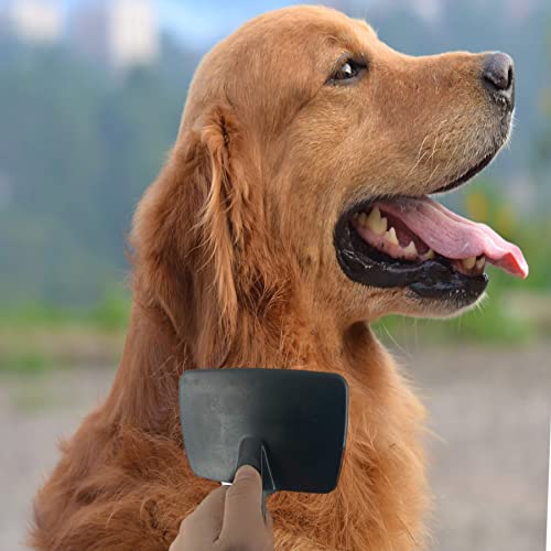 Brush grande e liso firme para cães Goldendoodles - pincel de pino extra longo para cães grandes e gatos de pet hrowoming pincel remove facilmente e pêlo solto do casaco do animal de estimação a 25mm