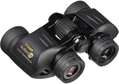 Nikon 7x35 Action Extreme ATB PORRO PRISM Binocular, preto, pacote com kit de acessórios