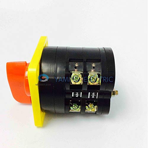 Fabricante de interruptor de câmera Rotary 3 Position 2 Pólos 8 Terminais Manual de mudança manual interruptores LW5-16/2