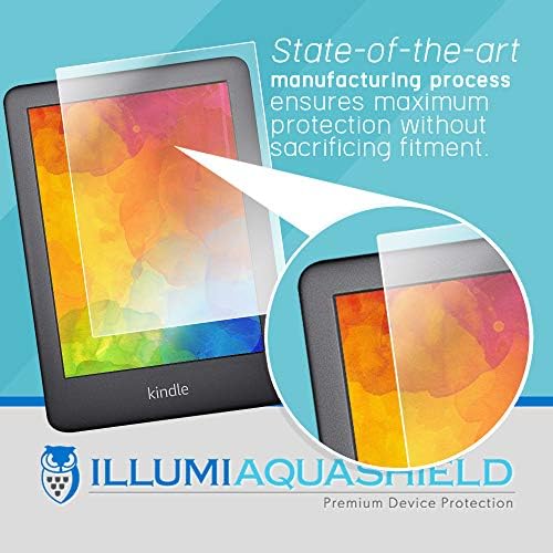 Illumi Aquashield Screen Protector Compatível com Kindle sem bubble Definição de alta definição Filme TPU flexível claro