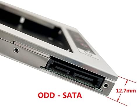 Dy-Tech 2nd SATA para SATA HDD HDD Caddy Adapter para ASUS M50VN Swap TS-L633A Drive