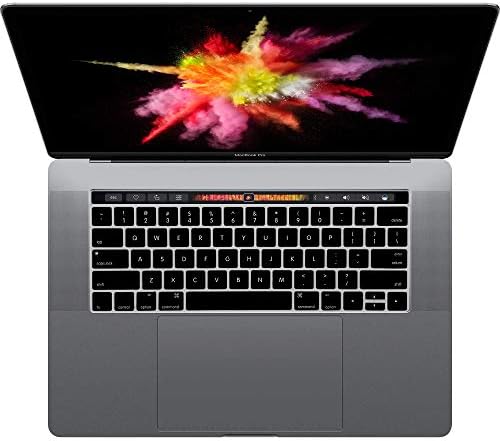 Gmyle MacBook Pro 15 Case 2018 2017 Release A1990/A1707 Modelos de barra de toque, concha dura de plástico e capa do