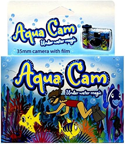 20x Aqua Cam Subaquático Câmera descartável à prova d'água Uso único 35mm 27Exp 2019