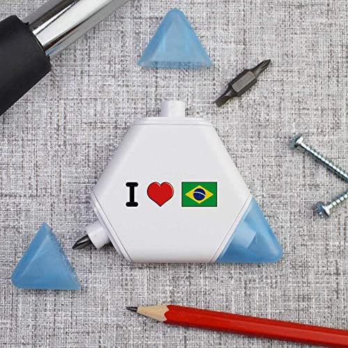 Azeeda 'I Love Brasil' Compact DIY Multi Tool