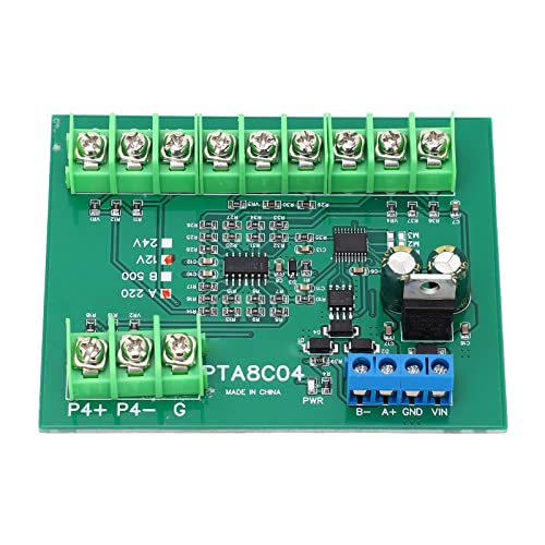 Módulo de sensor de temperatura, operação segura módulo multifuncional de aquisição de temperatura de 4 canais para pt100 2 fios 3 sonda de fios