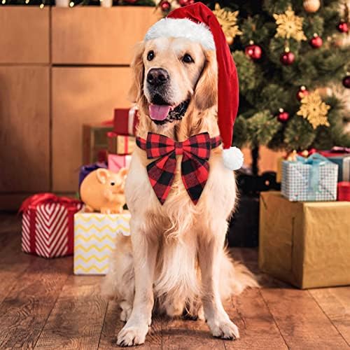 Malier Christmas Dog Colle com gravata borbole