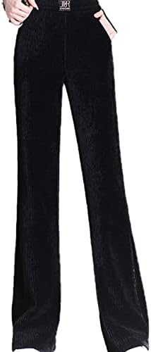 Calça de perna larga de Kkonion Womens Poylester de ioga respirável calça de moletom leve para trepadeiras longas para trepadeiras