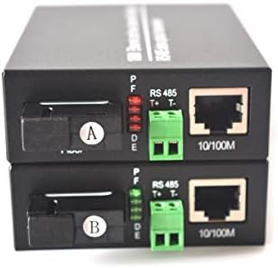 Extensores de dados Primeda RS485 -1 -1 RS485 bidirecional para fibra óptica até 20 km | Transmissor e receptor | para sistema de controle de acesso