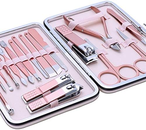 Daseb 7/10/12/16/18 PCs/Set Goud Nagelknipper Set Professionele RVS Beauty Manicure Tool Set Dode Huid Gesneden Pedicure Kit