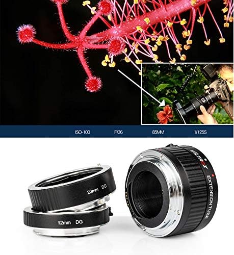 Tubo de extensão macro de foco automático Viltrox DG-C para Canon EOS EF & EF-S MONTAGEM 5D2 5D3 5D4 6D 7D 70D T7 T6I T5i