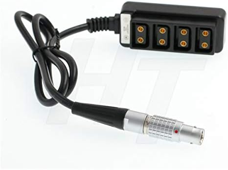 HANGTON RONIN 2 6 PIN para D-TAP Adaptador de TAP divisor de potência 1 a 4 para porta DJI 14.4V para monitorar,