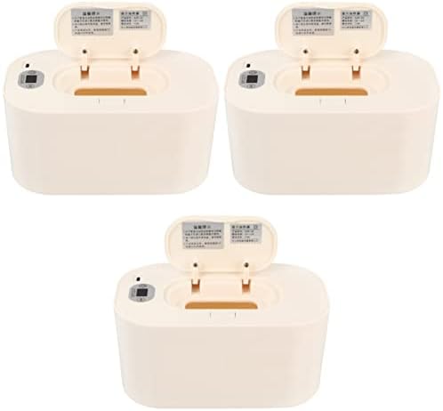 Dispensador de 3pcs do doitool para fraldas lenços constantes lenços lenços de inverno suprimentos portátil mais quente caro de calor caseira alteração de aquecimento aquecedor aquecedor molhado com temperatura USB Criança de criança ajustável