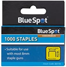 Blue Spot Tools 35114 Crown Flow Wire Staples Style, Silver