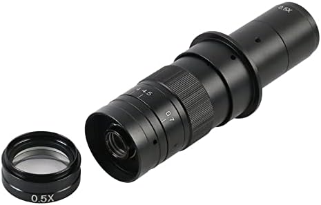 Acessórios para microscópio 0,5x/0,35x/2x/1x lente de vidro 42mm para consumíveis de laboratório de câmera de microscópio de vídeo