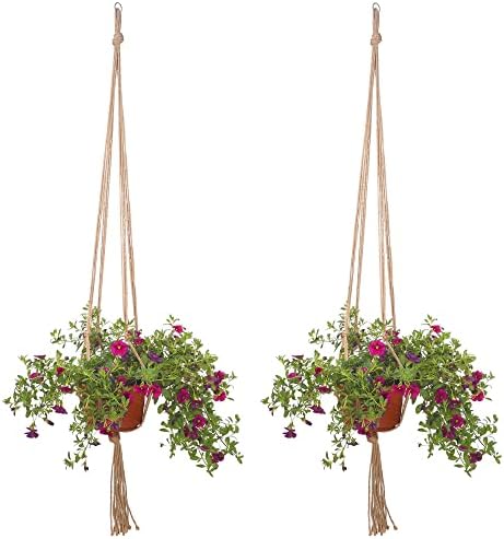Eboot 2 pacote de 48 polegadas cabide de planta portador de vaso de flores para decorações externas internas, grandes, 4 pernas