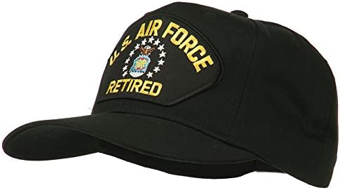 e4hats.com US AIR AIR ABRIAÇÃO MILITAR PACHADED CAP